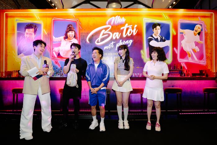 Trường Giang tâm huyết với Nhà ba tôi một phòng ở đường đua phim Tết