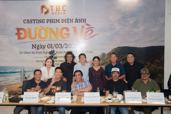 Dàn sao tên tuổi tham gia casting phim “Đường về” của Quách Beem
