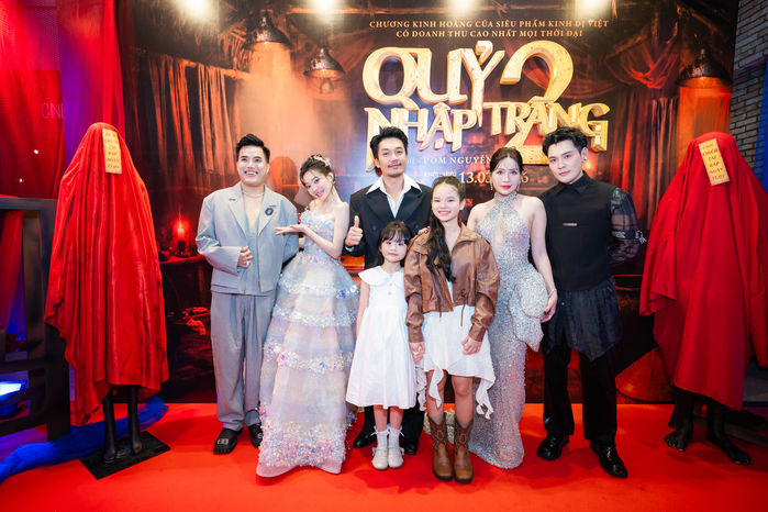 Dàn sao Việt quy tụ thảm đỏ phim Quỷ nhập tràng 2