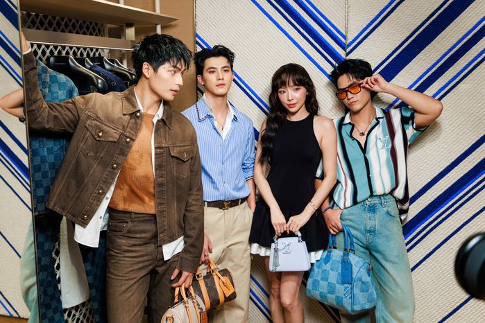 Dàn nam thần Vbiz đổ bộ cửa hàng mới của Louis Vuitton