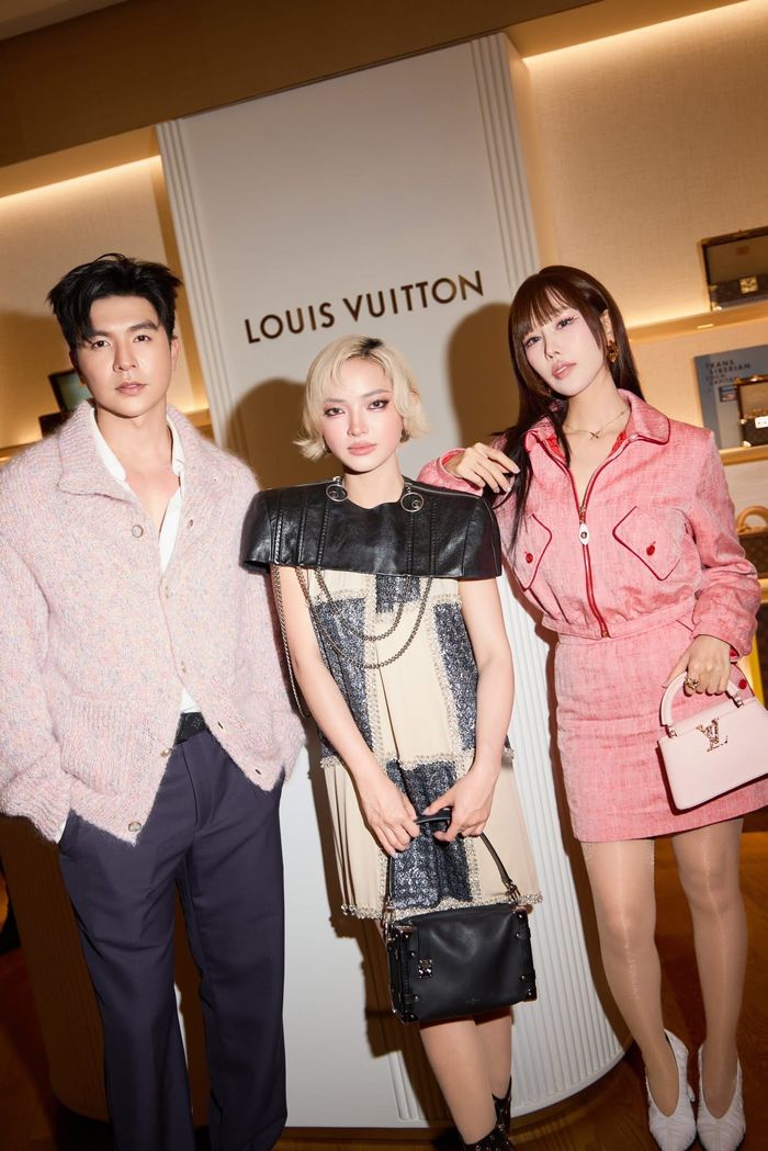 Dàn nam thần Vbiz đổ bộ cửa hàng mới của Louis Vuitton