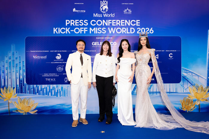 Dàn mỹ nhân hội tụ khởi động Miss World 2026 diễn ra tại Việt Nam