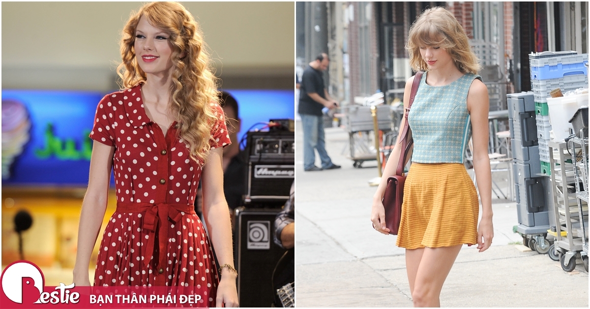 Thanh lịch như Taylor Swift cũng có ngày lộ hàng vì váy xẻ tà cao sexy