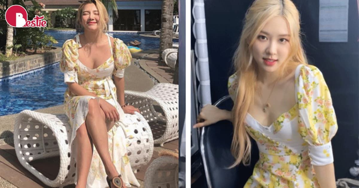 Tiếp nối Rosé BlackPink Lương Thùy Linh bắt trend mặc váy ngoài quần  Xu  hướng