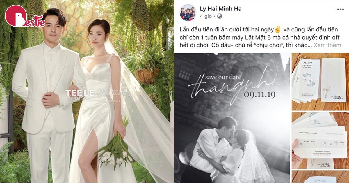 Sao Việt thi nhau khoe thiệp mời cưới của Đông Nhi – Ông Cao Thắng