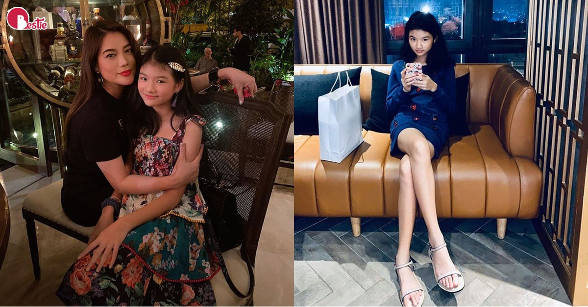 Con gái Trương Ngọc Ánh mới 12 tuổi: Chân dài, mặt đẹp ...