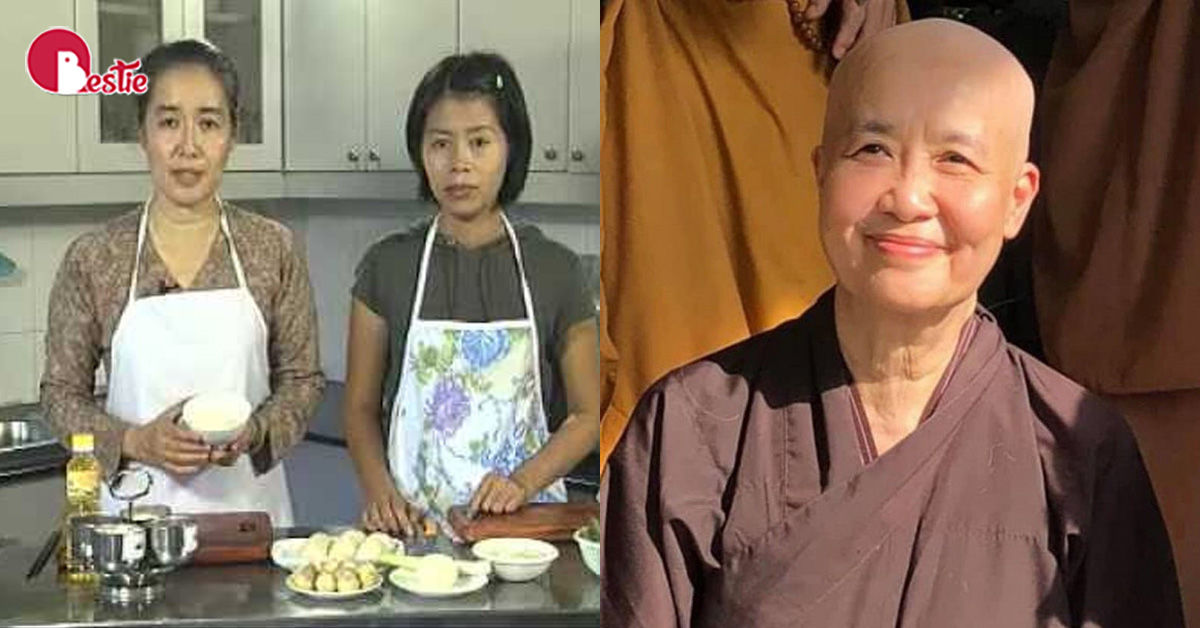 Cuộc sống của huyền thoại dạy nấu ăn Cẩm Vân: xuất gia ở tuổi 65