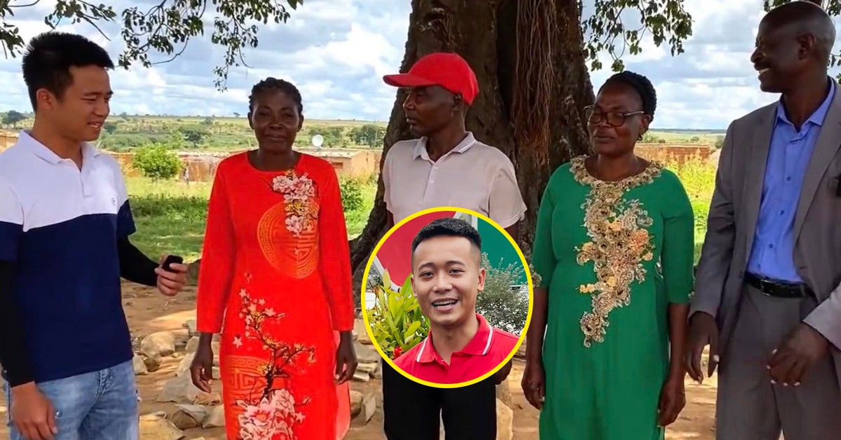 Áo dài Việt Nam tỏa sáng ở Châu Phi công lớn thuộc về Quang Linh Vlog