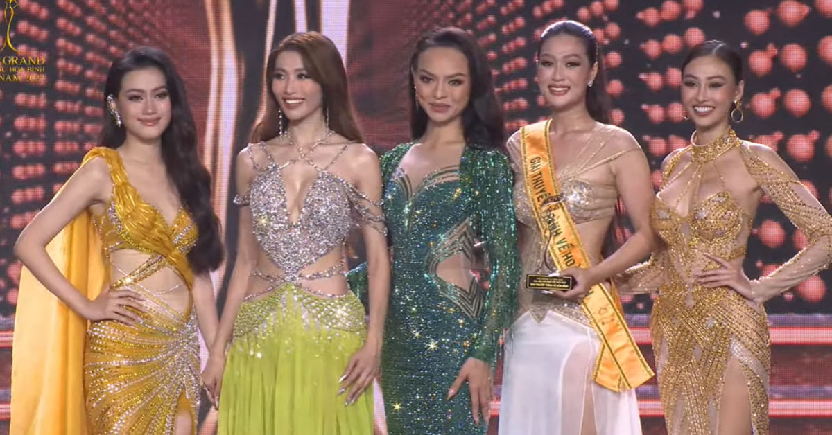 Chung Kết Miss Grand Vietnam 2022 Top 5 Không Có Thiên Hương