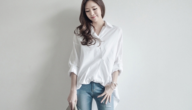 Phái đẹp phát cuồng với những biến thể trẻ trung của váy sơ mi