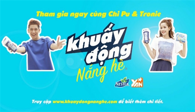 Bạn đã sẵn sàng "khuấy động nắng hè 2015" cùng biệt đội Chi Pu và Tronie ?