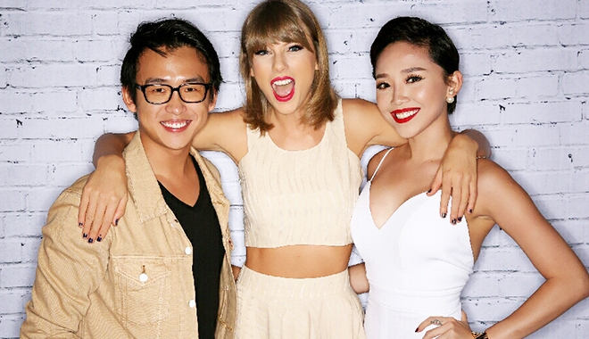 Taylor Swift khen Tóc Tiên quyến rũ như Marilyn Monroe