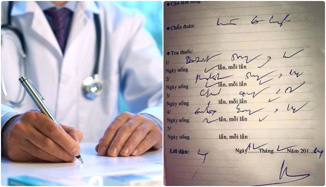 Vì sao bác sĩ thường viết chữ xấu?