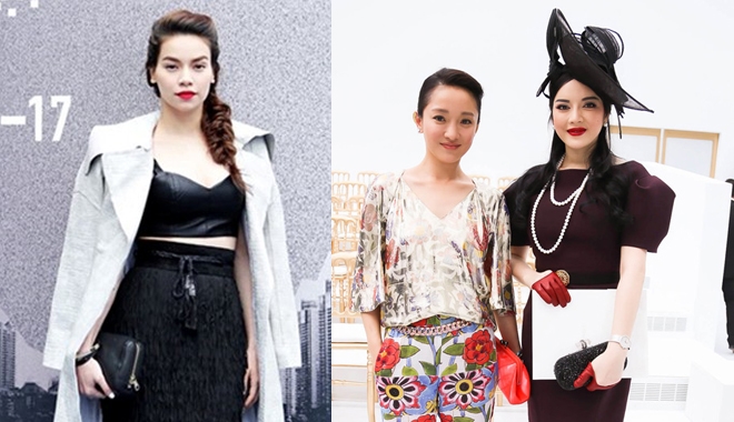 Sao Việt không hề kém cạnh tại "đấu trường" thời trang Quốc tế