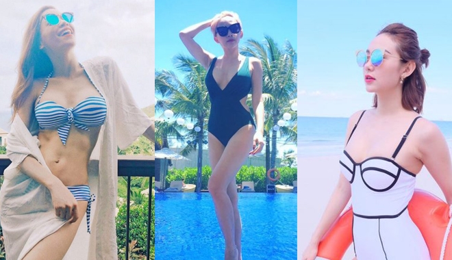 Nóng bỏng mắt với loạt ảnh khoe body quyến rũ của dàn mỹ nhân Vbiz