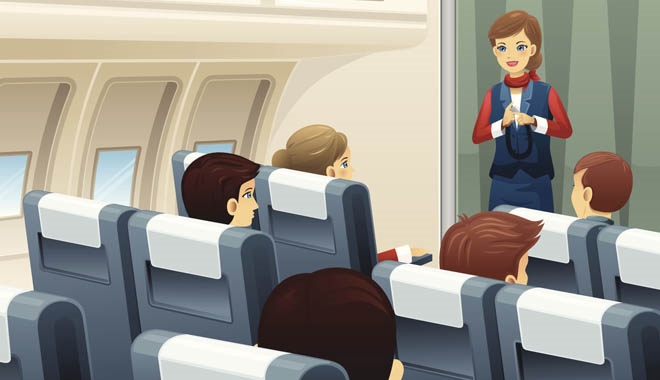 Những phép lịch sự tối thiểu người thông minh cần biết khi đi máy bay