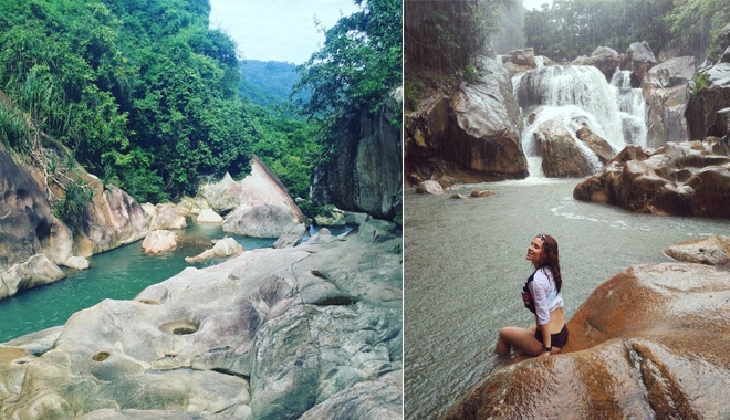 Lộ diện suối thác xanh biếc ở Nha Trang "đốn tim" giới trẻ 