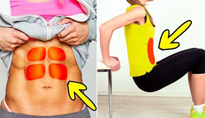 Cắt phăng mỡ bụng chỉ với 1 chiếc ghế, 5 bài tập và 10 phút