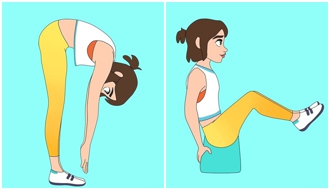 6 bài tập đơn giản giúp bạn có được một vóc dáng "đẹp đúng chuẩn"