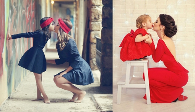 Chùm ảnh "Mẹ nào con nấy" dễ thương đến mức bạn muốn sinh ngay con gái