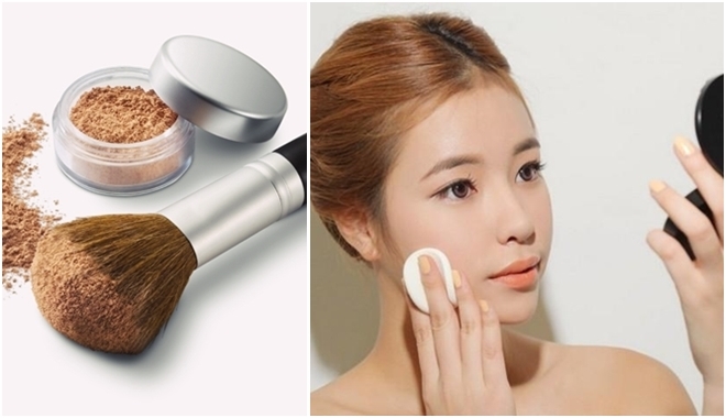 Chọn phấn phủ thế nào để không gây nhờn cho da?