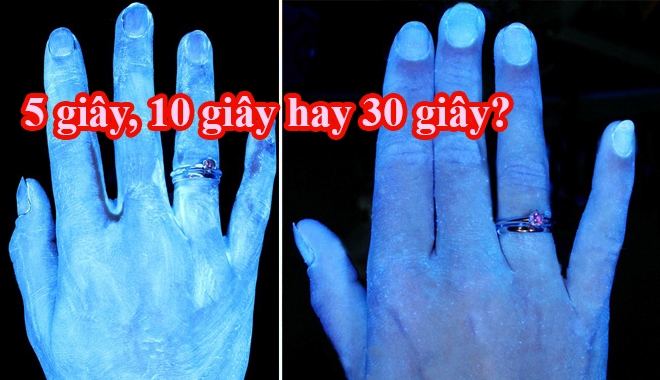Bạn nghĩ mình cần rửa tay bao lâu là đủ giúp trôi sạch vi khuẩn? 