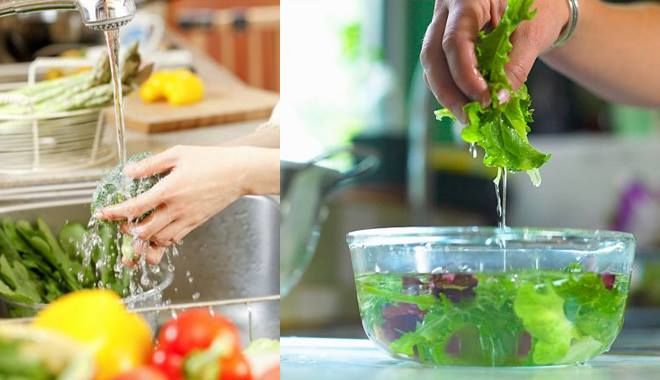 Rửa rau dưới vòi nước: cách làm sai nhưng bà nội trợ nào cũng thực hiện