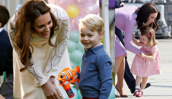 9 khoảnh khắc chứng minh Công nương Kate Middleton là người mẹ tuyệt vời