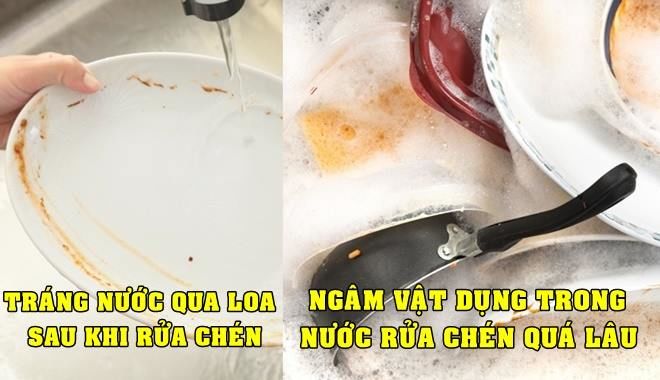 Cảnh báo: Cần phải bỏ ngay những sai lầm “chết người” khi rửa bát để không hối hận về sau