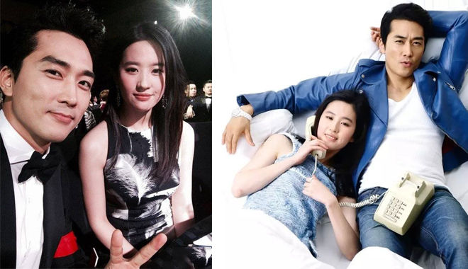Không follow bạn gái trên tài khoản mới, Song Seung Hun bị đồn đã chia tay Lưu Diệc Phi