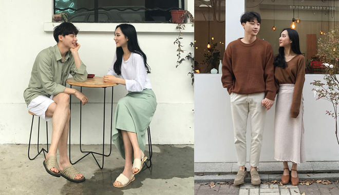 Đã yêu nhau là phải diện đồ đôi "chất phát ngất" như giới trẻ Hàn Quốc
