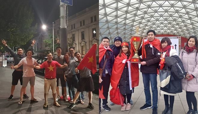 Những khoảnh khắc đồng hành cùng U23 Việt Nam của du học sinh Việt khiến cộng đồng mạng xúc động