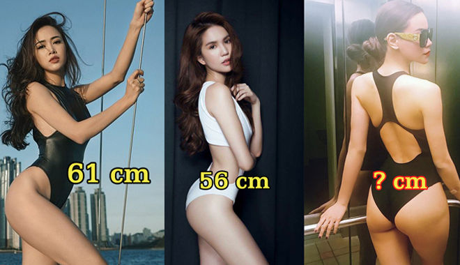 Đọ số đo vòng eo "con kiến" đẹp hút hồn của loạt mỹ nữ Việt