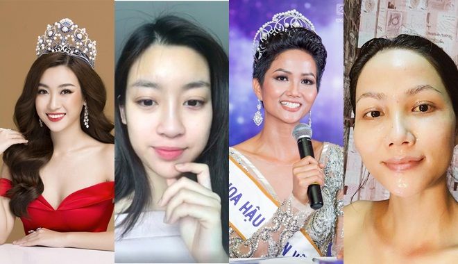  Hoa hậu Việt tự tin khoe mặt mộc: Người cuốn hút rạng rỡ, người nhạt nhòa kém sắc