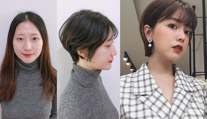 Loạt quý cô Hàn Quốc đã "hack" tuổi nhờ kiểu tóc tém mái lưa thưa này