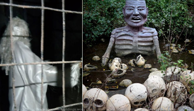 Những bức tượng trong một công viên giải trí bỏ hoang ở Việt Nam khiến người xem “nổi da gà” 