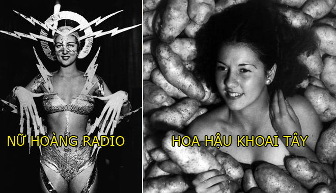 Ít ai ngờ thời "ông bà anh", thế giới đã từng có những cuộc thi hoa hậu kì lạ này