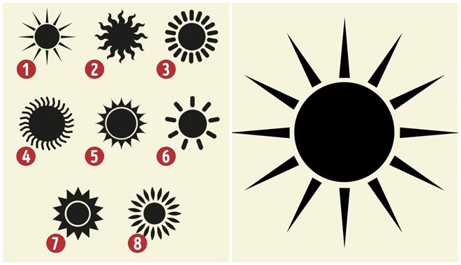 Trắc nghiệm: Cách vẽ mặt trời nói lên tính cách con người thật của bạn