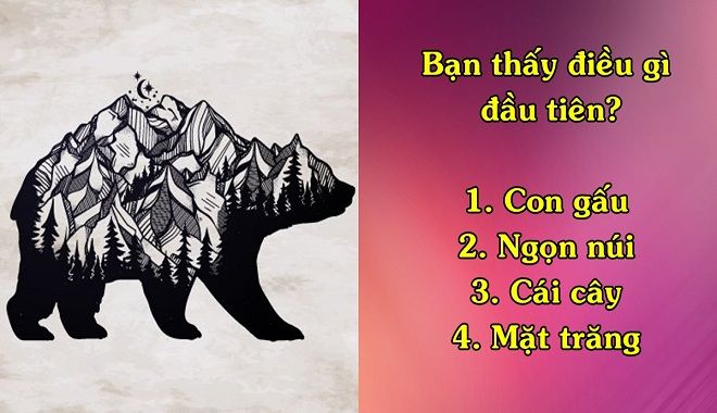 Nhìn hình đoán tính cách: Tâm hồn bạn bị chi phối bởi con tim hay lý trí?