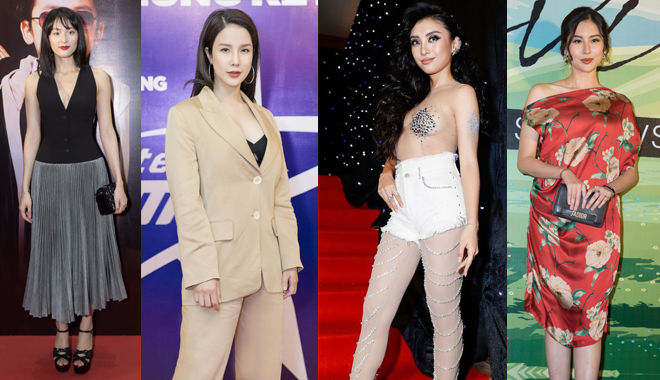 Top sao mặc "khó hiểu" tháng 4: Tiêu Châu Như Quỳnh "mặc như không", Bảo Anh hớ hênh "nhạy cảm"