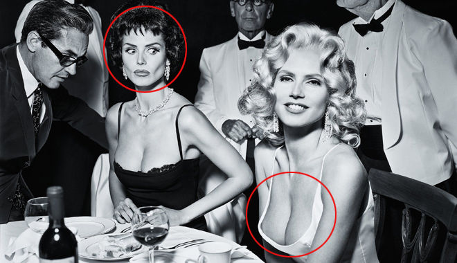 Sự thật về bức ảnh Sophia Loren nhòm ngực Jayne Mansfield nổi tiếng nhất thế giới