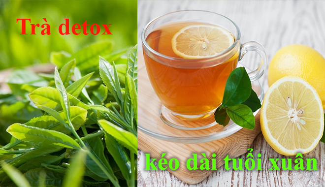 Da sáng dáng thon và tăng cường sức khoẻ cùng với 4 công thức trà detox “vi diệu”