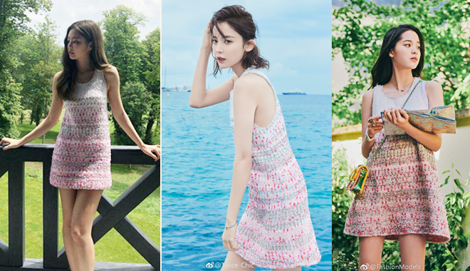Diện chung 1 mẫu váy, ai mặc đẹp hơn: Jennie, Cổ Lực Na Trát hay Na Na?