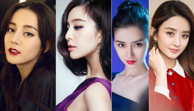 Những mỹ nhân Hoa ngữ sở hữu góc mặt hoàn hảo vô cùng hút mắt