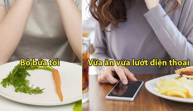 Những thói quen ăn tối cực tai hại, rất dễ rước bệnh vào thân mà ai cũng cần phải biết