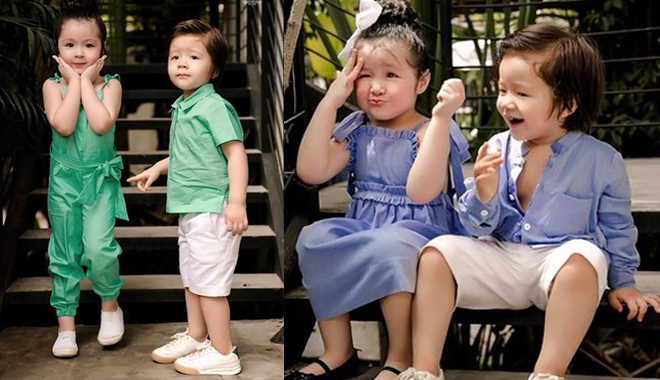 Tan chảy trước phong cách đồ đôi siêu cute của Cadie Mộc Trà và Alfie Túc Mạch