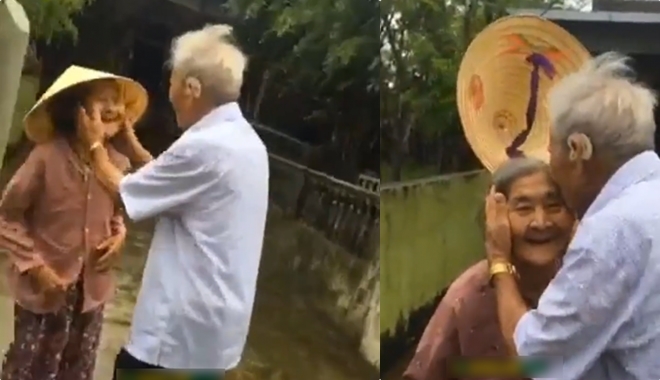 "Bà ơi! Tôi về rồi này", khoảnh khắc của 2 vợ chồng già khiến ai cũng ước gì mình được như họ