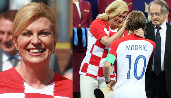 Croatia đã thua nhưng nữ Tổng thống của họ lại là người chiến thắng