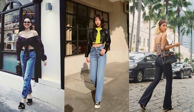 Học cách diện quần âu, quần jeans “chất như nước cất” giống sao Việt