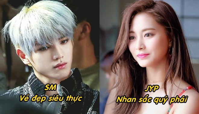 Liệu bạn đã biết kiểu nhan sắc được từng công ty giải trí hàng đầu Kpop ưa chuộng?